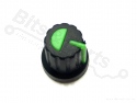 Knop Pointer Mengpaneel-stijl Zwart/groen